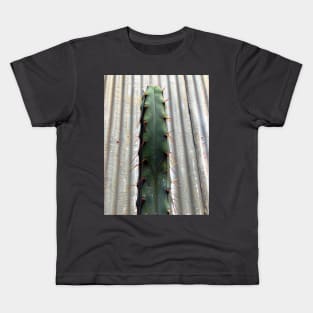 Trichocereus Bridgesii 'Con' Front Only Kids T-Shirt